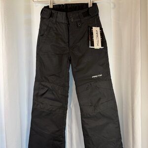 Arctix Kids Black Insulated Snow Joggers (Youth S)